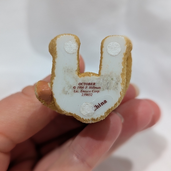 5/$35 Enesco, Cherished Teddies Little Sparkles Birthstone Bears, October - Picture 3 of 3